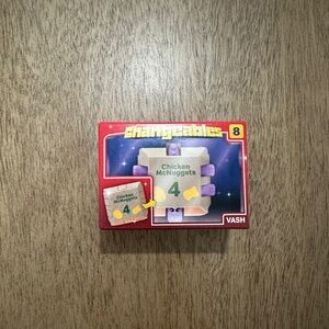 2026 McDonald’s Changeables Happy Meal Figure #8 and 7#